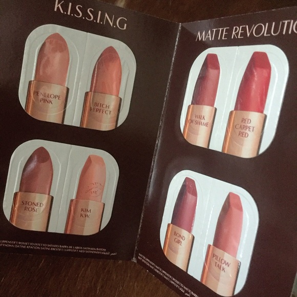 charlotte tilbury lipstick samples